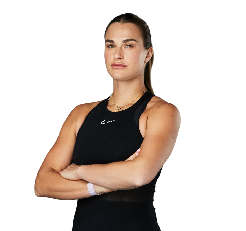 No. 1 Aryna Sabalenka