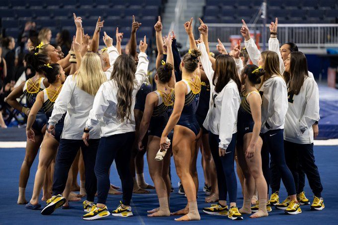 Who's moving up and down the women's gymnastics rankings