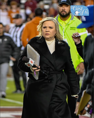 Legendary ESPN reporter Holly Rowe 🤝 The GIST