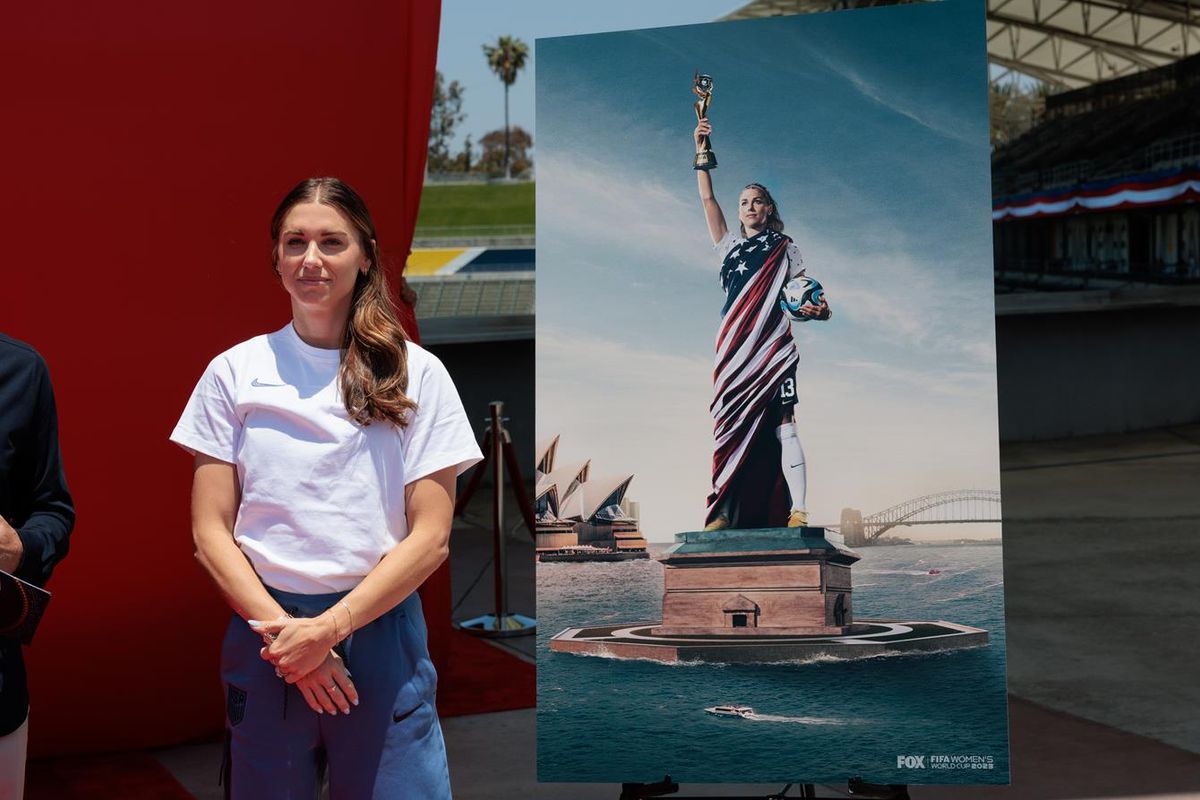 Fox's Women's World Cup campaign kicks off with Alex Morgan statue