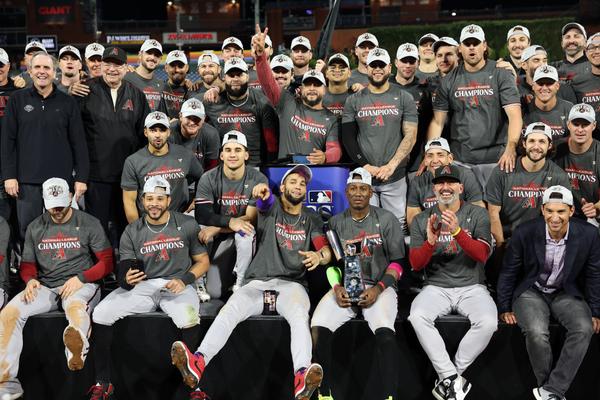 The Arizona Diamondbacks and Texas Rangers advance to the World Series