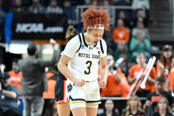 An exclusive interview with Notre Dame women's basketball star Hannah Hidalgo