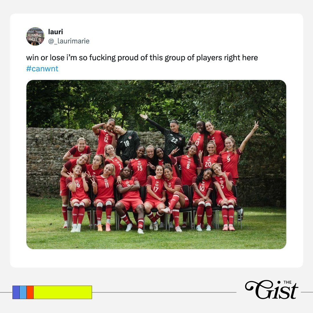 Lots to be proud of, CanWNT. 🇨🇦💜⁣ 