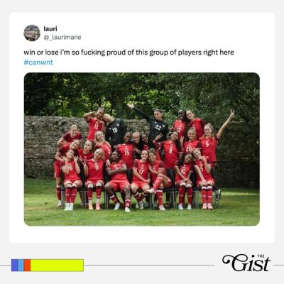 Lots to be proud of, CanWNT. 🇨🇦💜