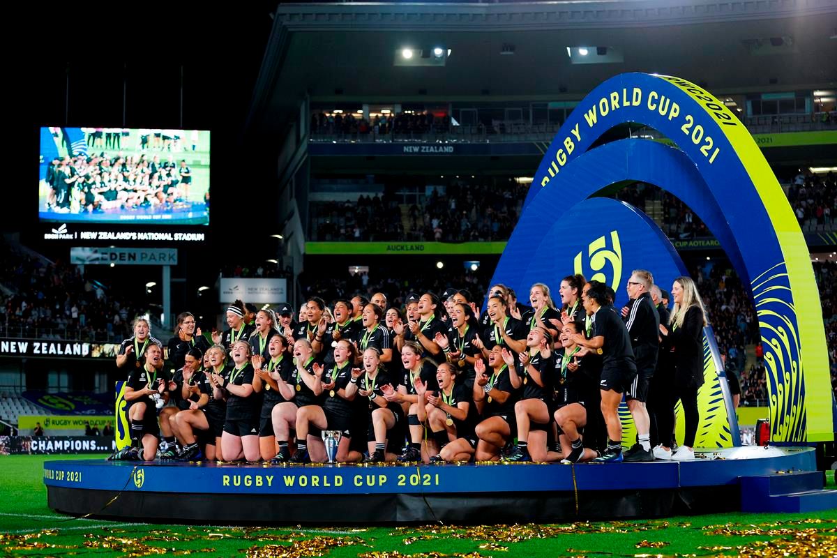 Rugby World Cup sees women's rugby's largest-ever crowd