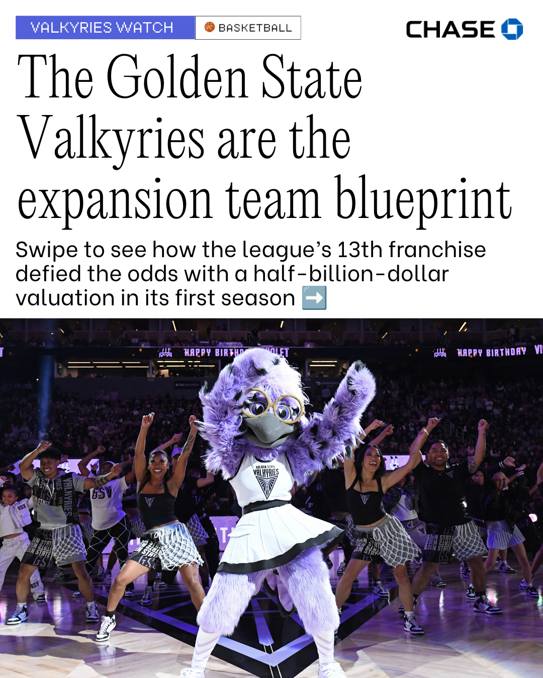 Build a team, build a fanbase, build something bigger than basketball. 