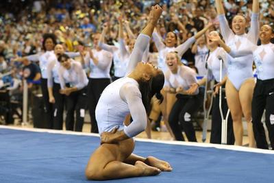 Three Black women athletes taking center stage