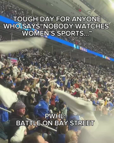 PWHL's Battle on Bay Street drew another sell-out crowd in Toronto