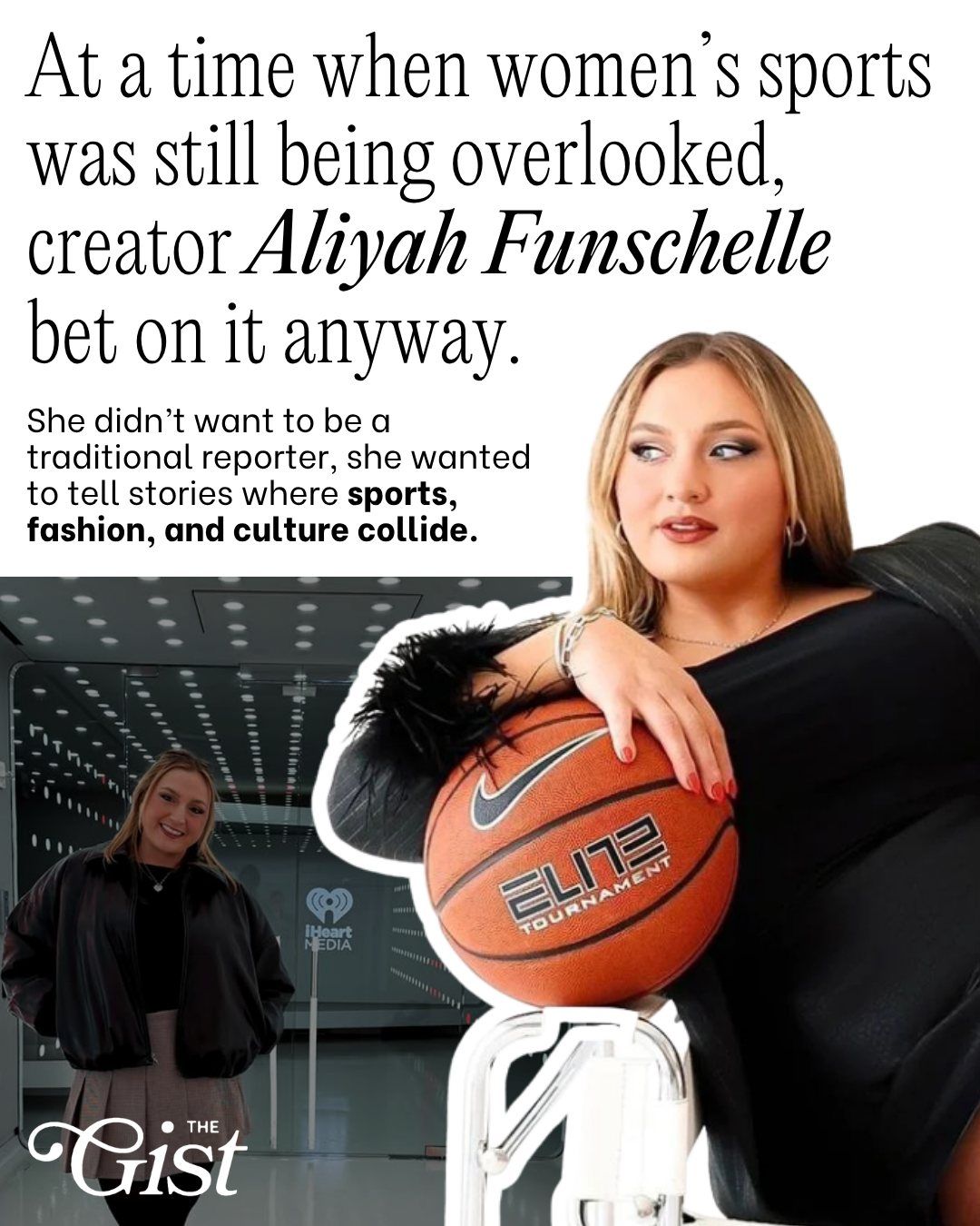 The career everyone said wouldn’t work… worked. 💫🏀⁣