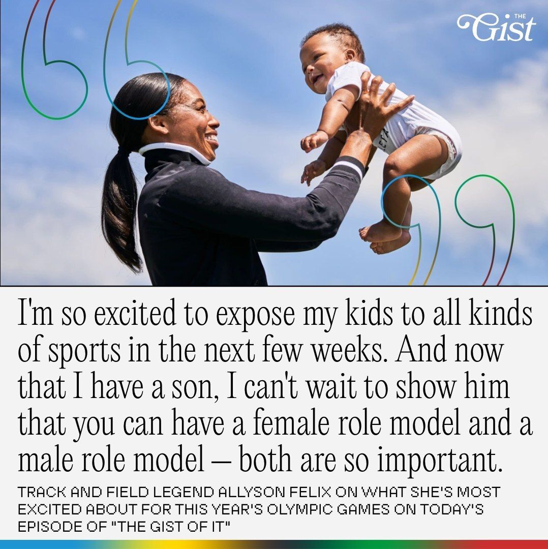 Raising your kids to idolize and respect both female and male athletes >>>>⁣ 