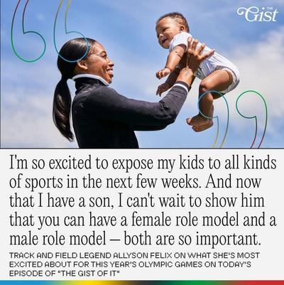 Raising your kids to idolize and respect both female and male athletes >>>>