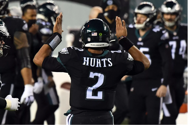 Eagles Upset Saints