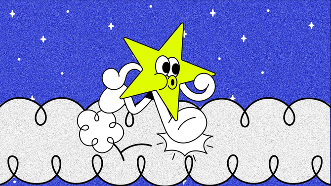 The GIST star icon runs across a blue background.