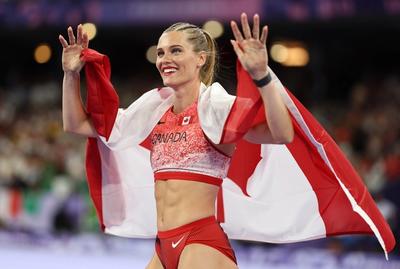 Alysha Newman Wins Canada's First Ever Medal for Women's Pole Vault