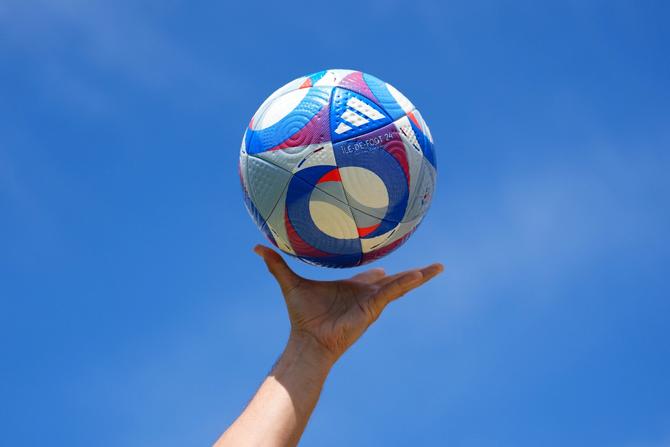 Official soccer ball of the 2024 Paris Olympic Games.