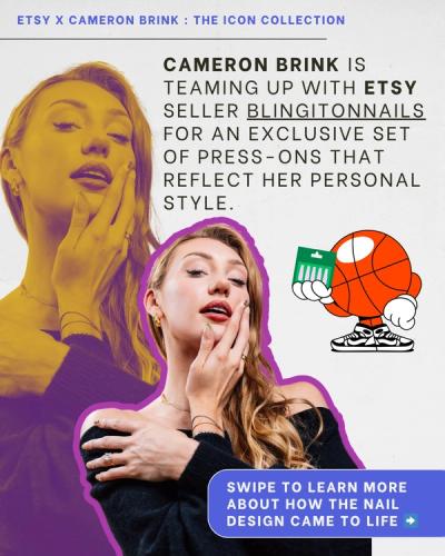 Check out Cameron Brink's The Icon Collection collab