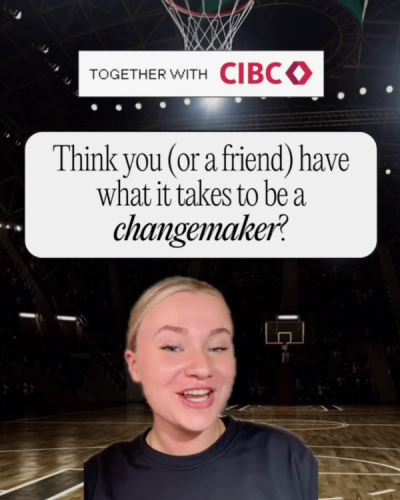 We teamed up with CIBC to champion Canadians driving change on and off the court