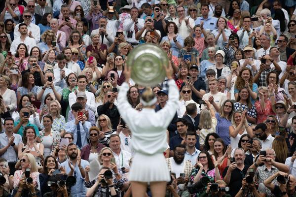 Carlos Alcaraz and Markéta Vondroušová are first-time Wimbledon champions