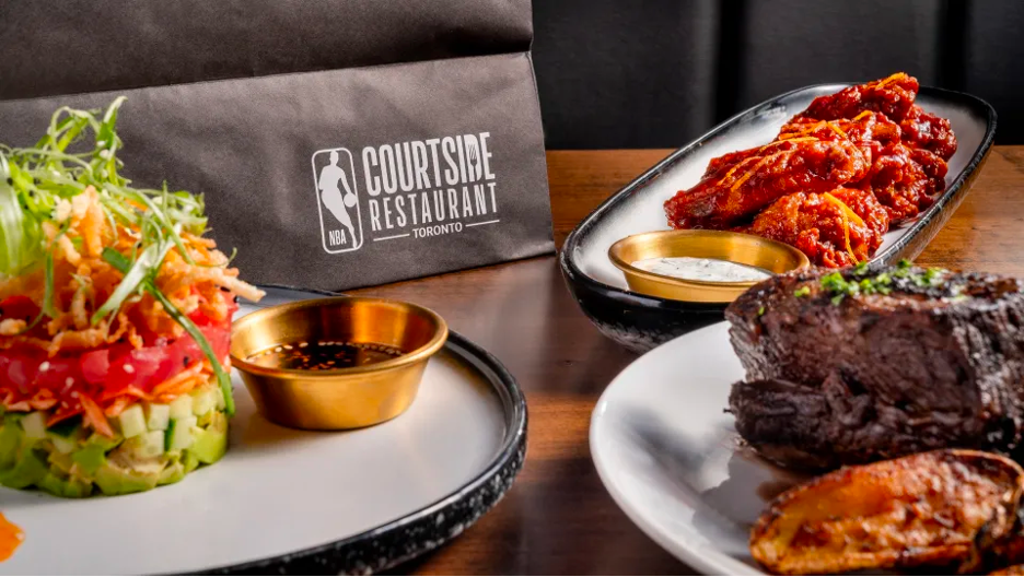 🏀 The first-ever NBA Courtside Restaurant is opening in Toronto