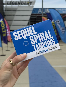 Athletes Unlimited promotes its partnership with Sequel Tampons.