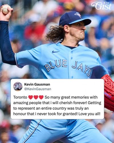 The Toronto Blue Jays traded pitcher Kevin Gausman to the Chicago Cubs over the weekend, ending one of the most successful runs by a starting pitcher in franchise history.