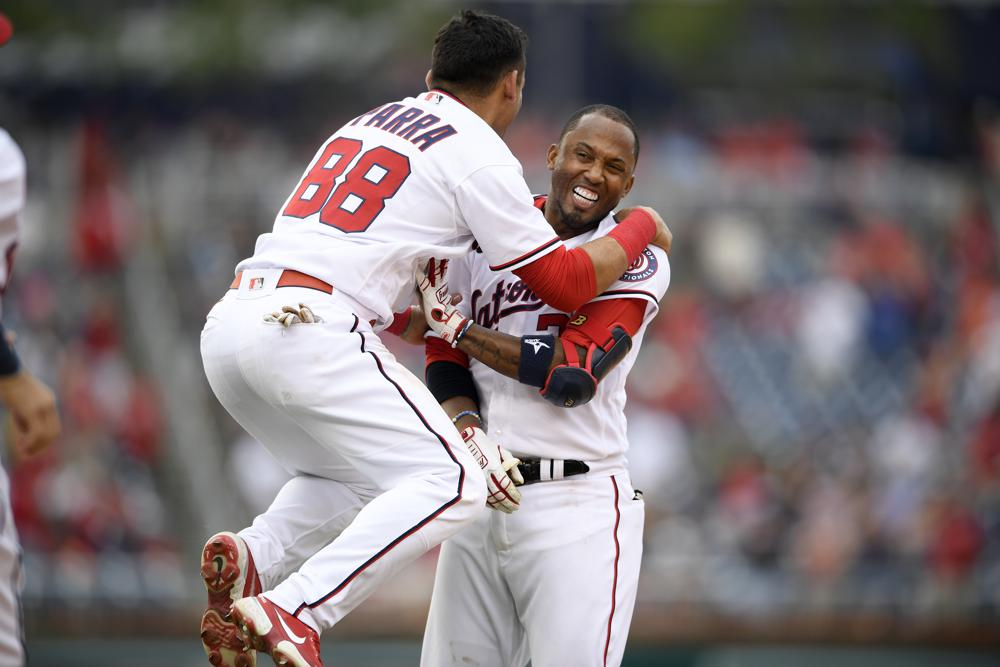 Washington D.C.: Nationals return to the field after scary outside events