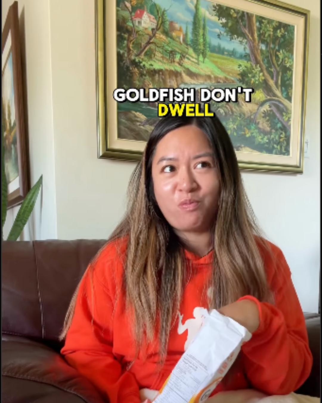 Goldfish have short memories