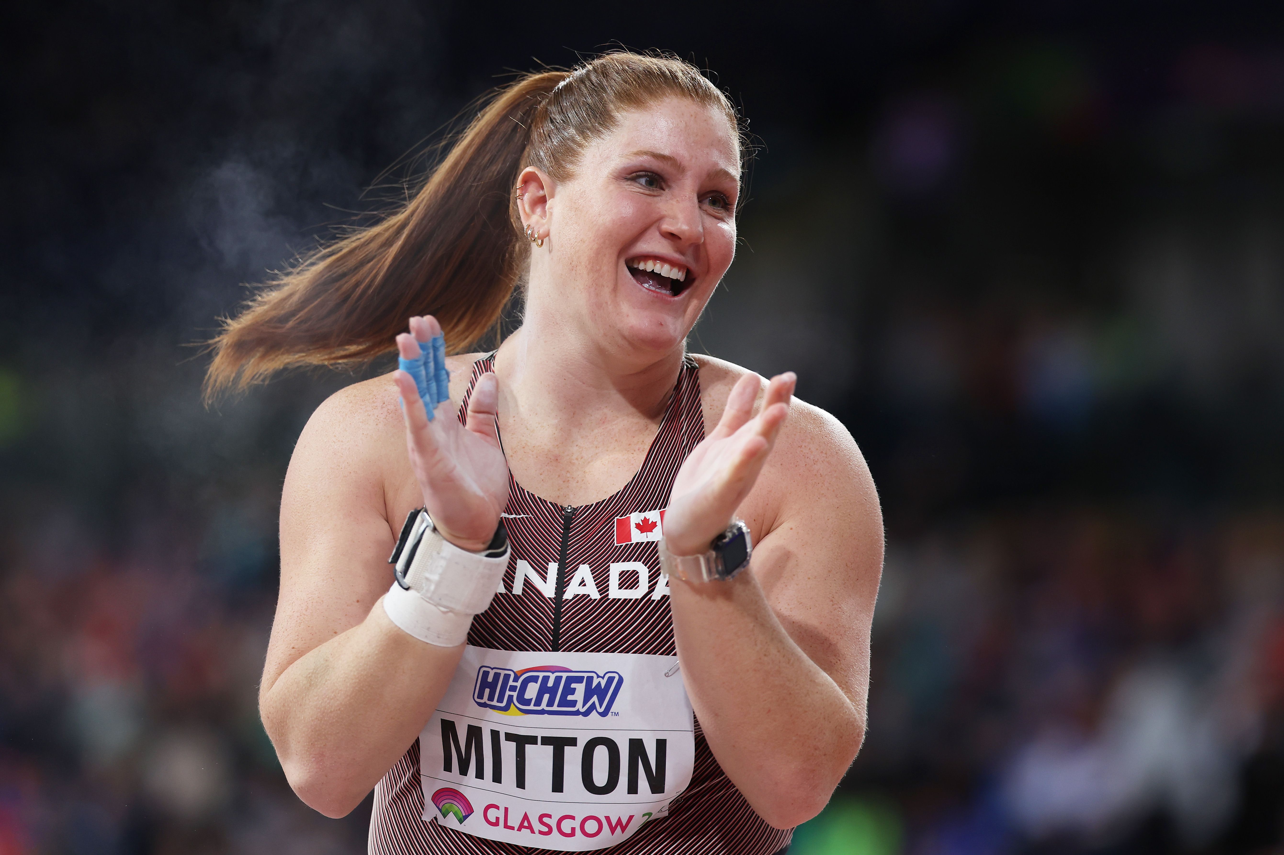 Sarah Mitton Becomes First-Ever Canadian Woman to Qualify for The Shot Put Final