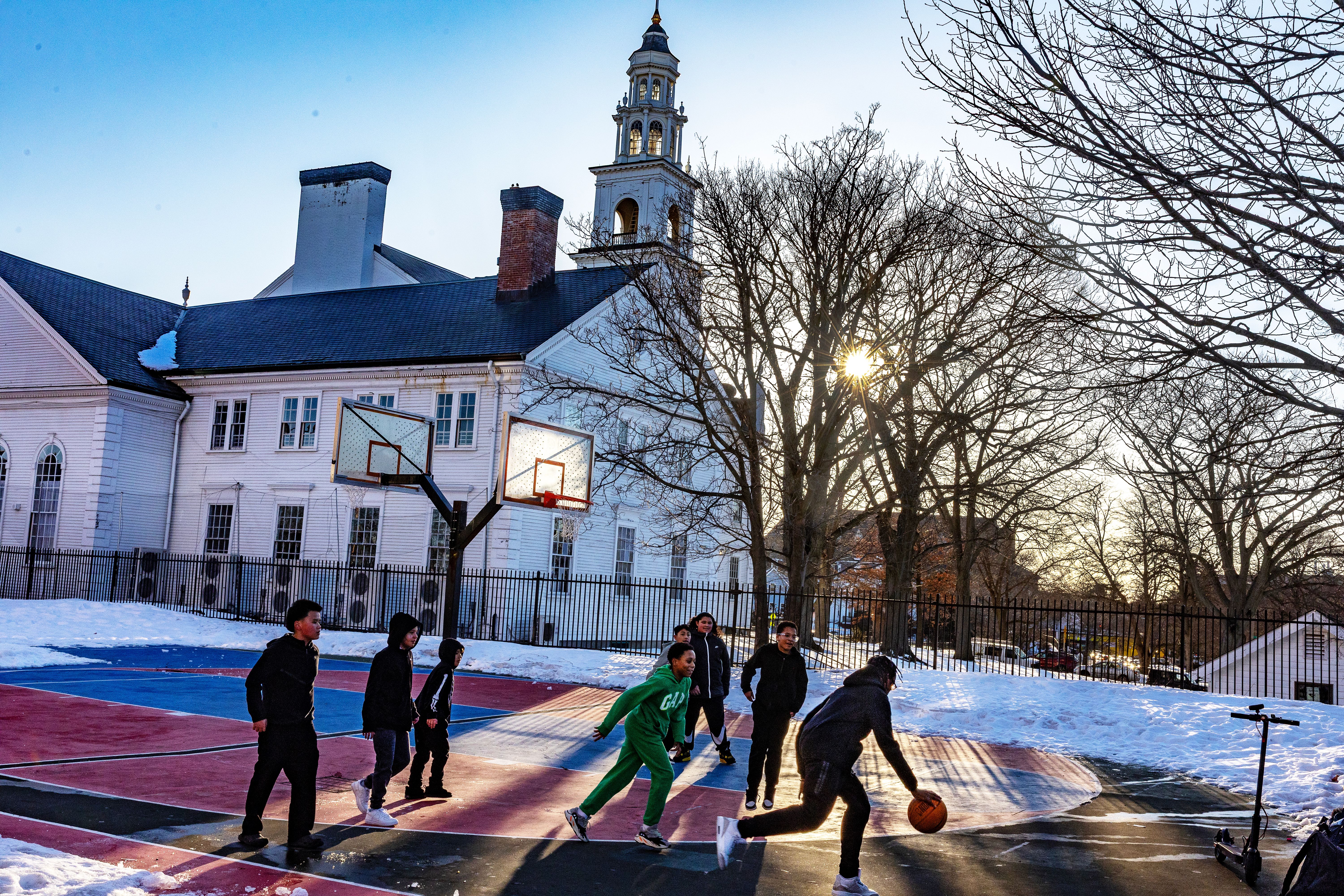 Refurbished basketball courts breathe new life into community spaces
