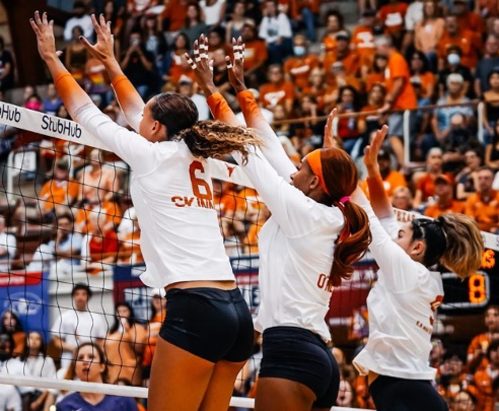 Four of Wednesday's five NCAA women's volleyball ranked matches ended in a sweep