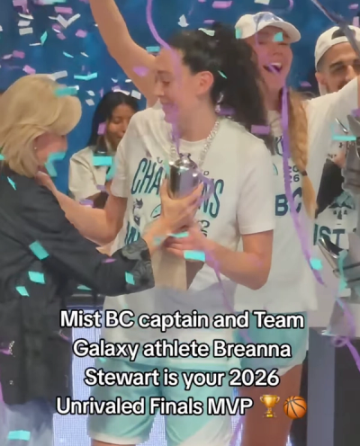 Unrivaled co-founder. Unrivaled champion. Unrivaled Finals MVP.