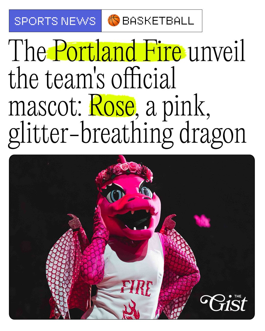 We remain absolutely obsessed with Rose. 🐉🩷