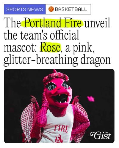 We remain absolutely obsessed with Rose. 🐉🩷