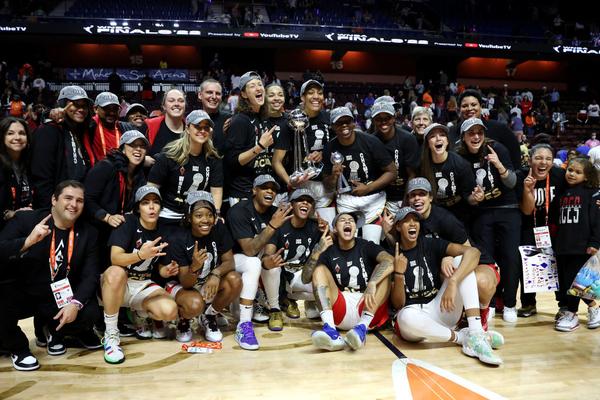Las Vegas Aces are WNBA champions