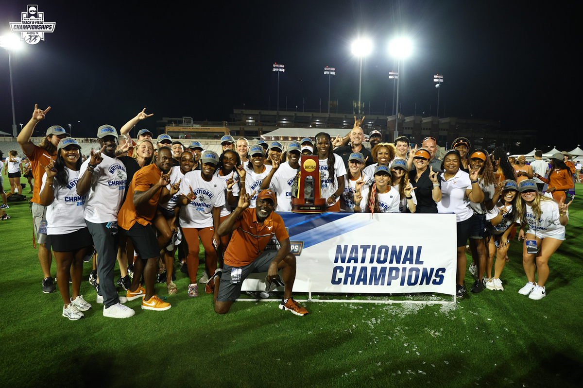No. 1 Texas women and No. 4 Florida men win outdoor track and field national championships