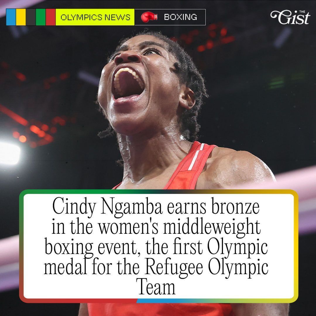 Ngamba left Cameroon for the U.K. when she was 11 but is not yet a British citizen. ❤️⁣