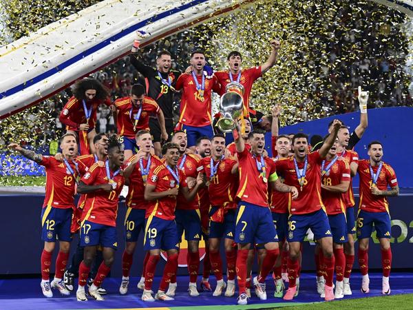No. 8 Spain wins record-setting fourth Euro championship