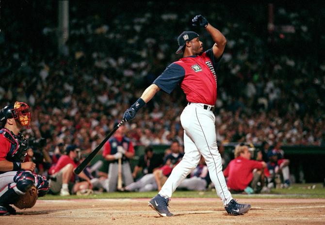 Ken Griffey Jr. at the 1999 Home Run Derby