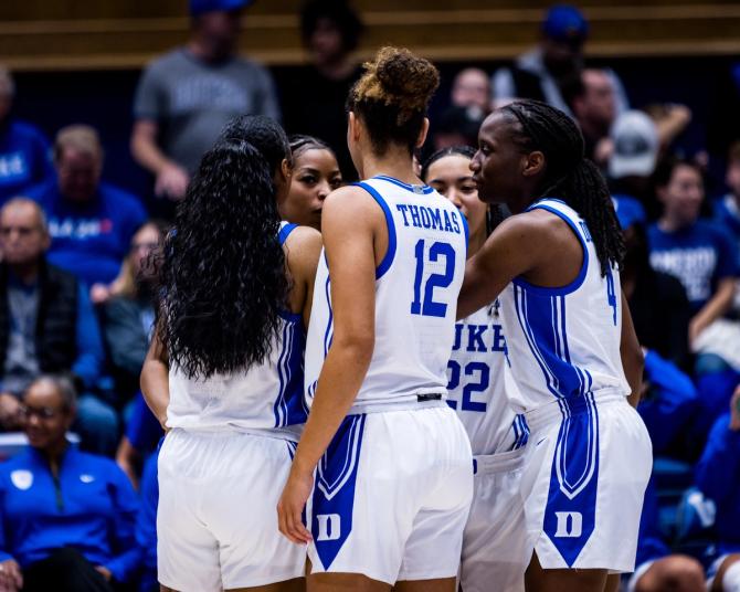 No. 11 Duke takes on No. 18 Maryland in an early-season top-25 matchup on Sunday.