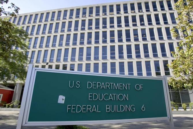 The U.S. Department of Education building