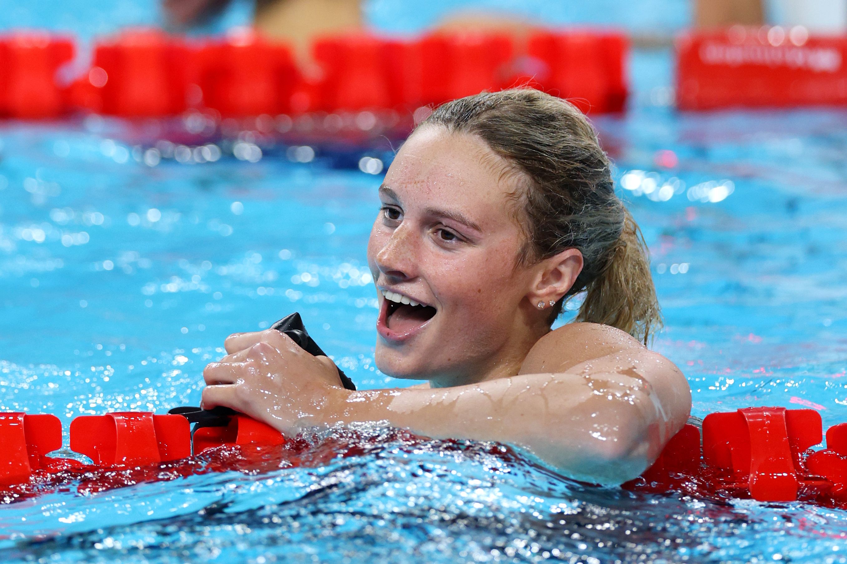 Summer McIntosh Becomes First Canadian Ever to Win Three Gold Medals At Olympic Games