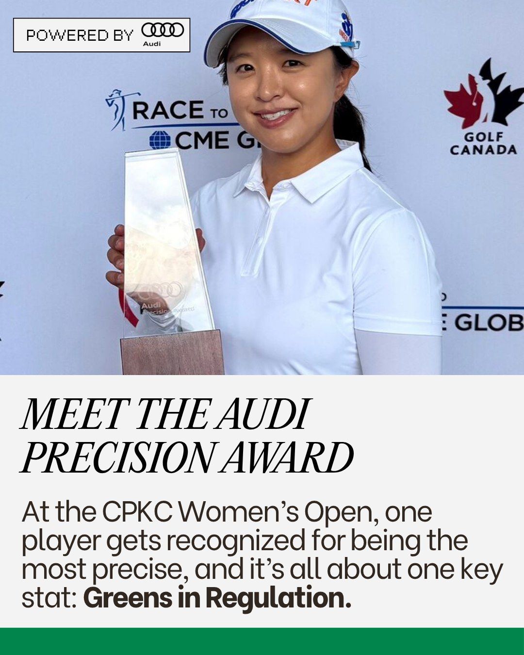 Precision played out at the CPKC Women’s Open. ⛳️⁣