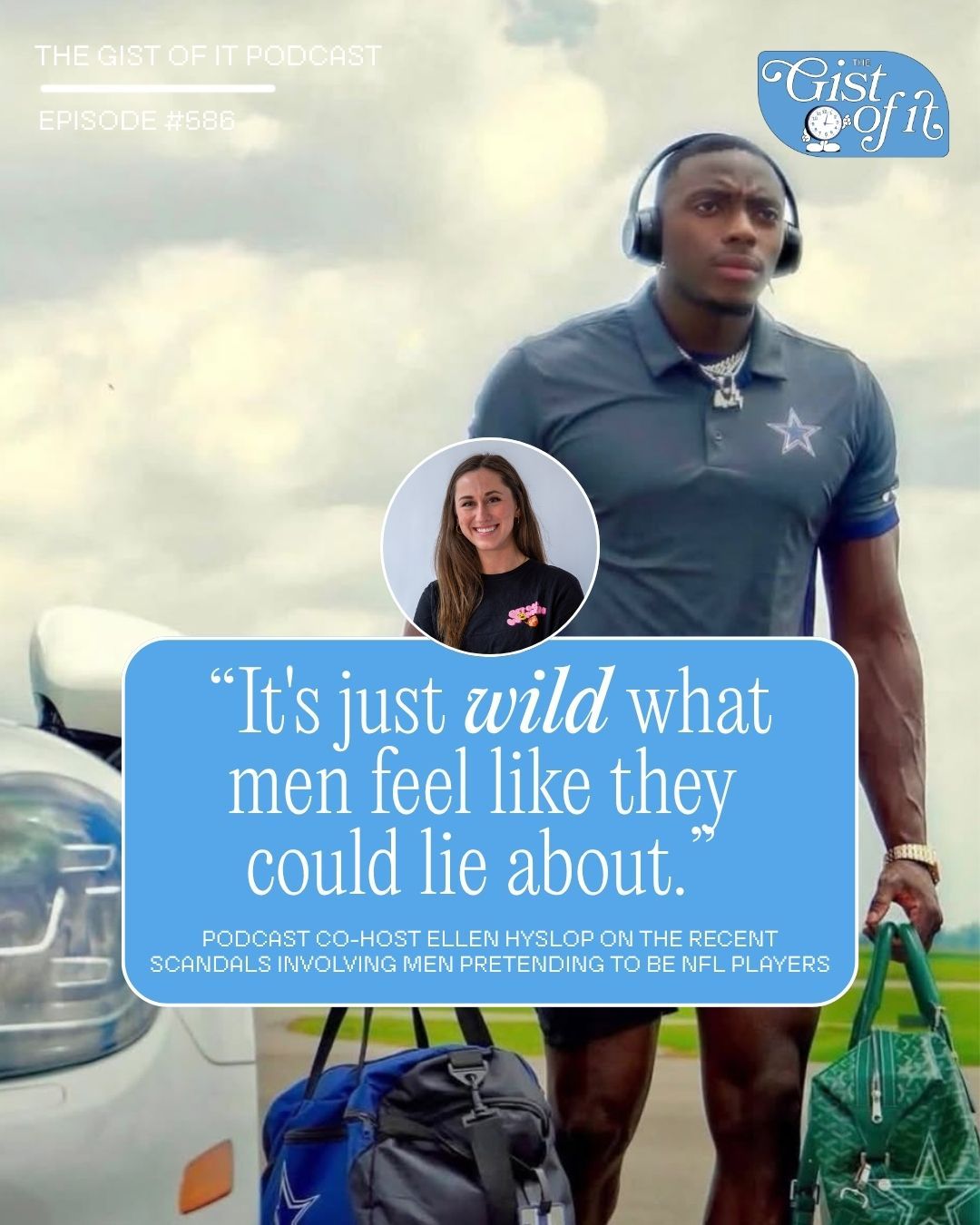 Exposing not one, but two instances of men posing as NFL players online. 😲