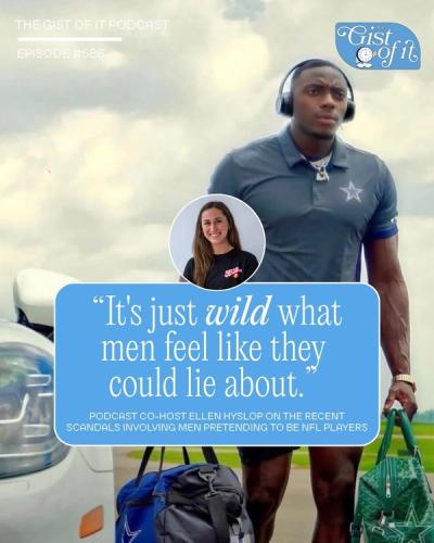 Exposing not one, but two instances of men posing as NFL players online. 😲