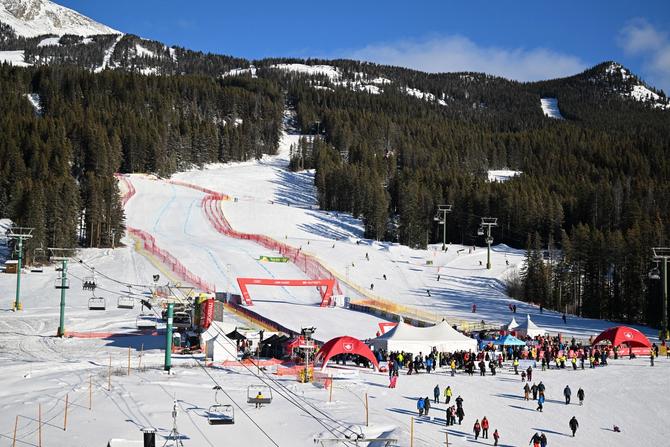 Skiing in Banff, Canada