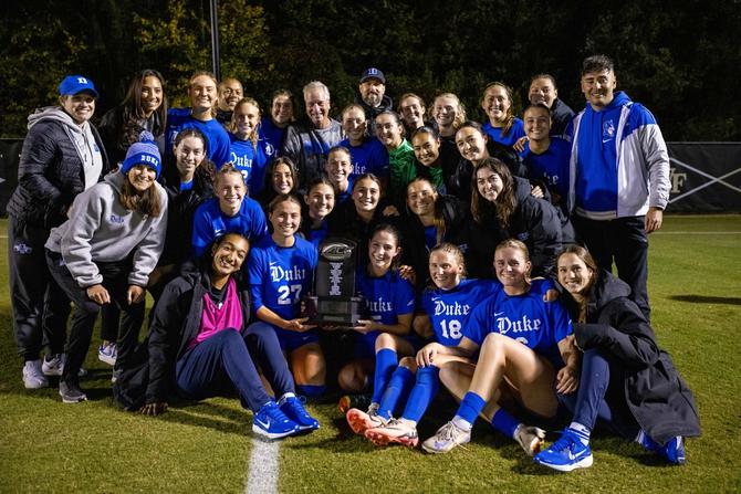 The No. 1 Blue Devils are the top team in the ACC and the country.