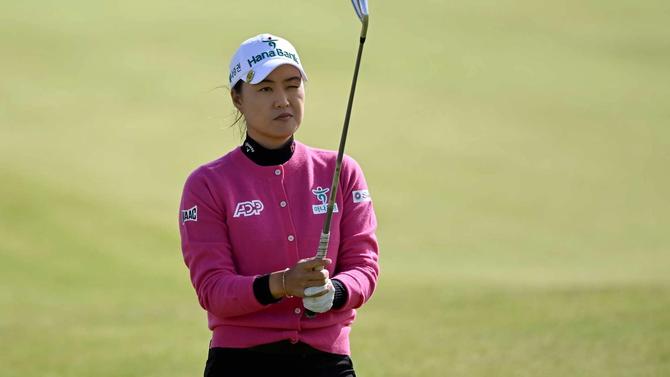 Minjee Lee during the Scottish Open