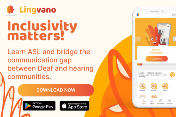 A preview of the Lingvano app on a cellphone