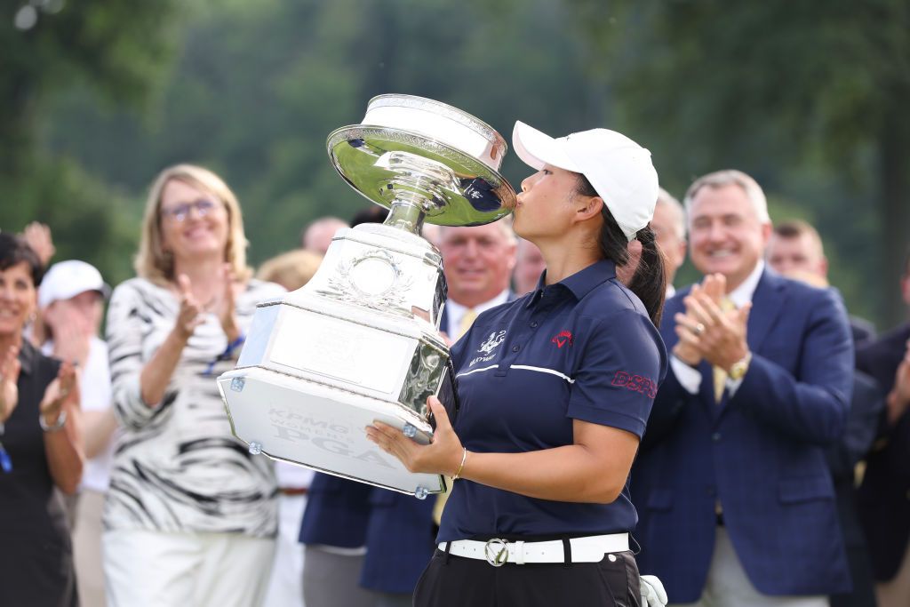 Yin Ruoning wins first career major at the KPMG Women's PGA Championship