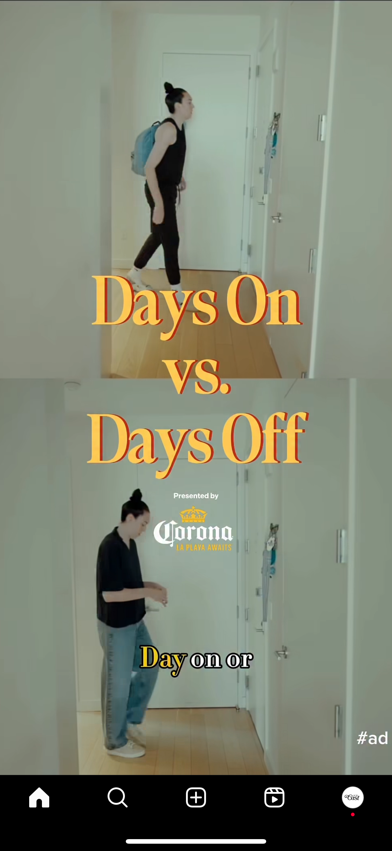 Days On vs. Days Off